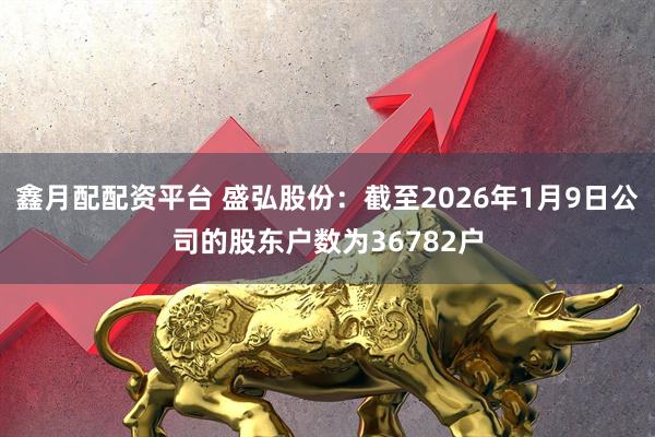 鑫月配配资平台 盛弘股份：截至2026年1月9日公司的股东户数为36782户